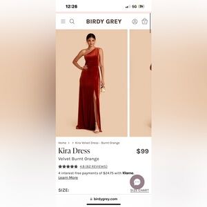 Birdy Grey bridesmaid dress